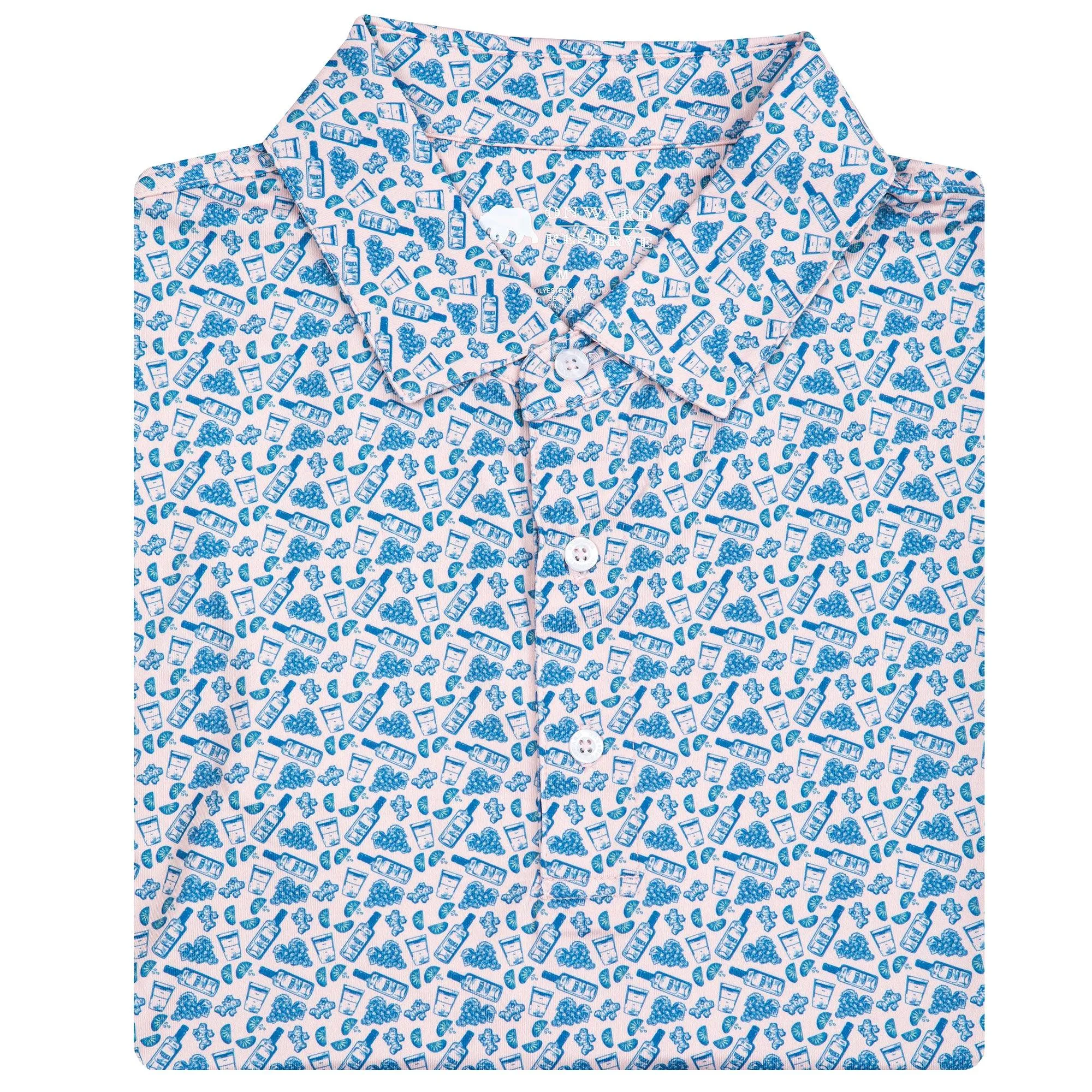 Transfusion Printed Performance Polo