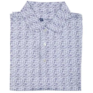 Transfusion Printed Performance Polo