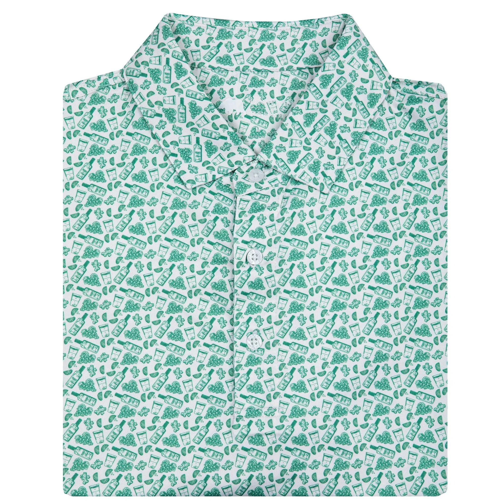 Transfusion Printed Performance Polo