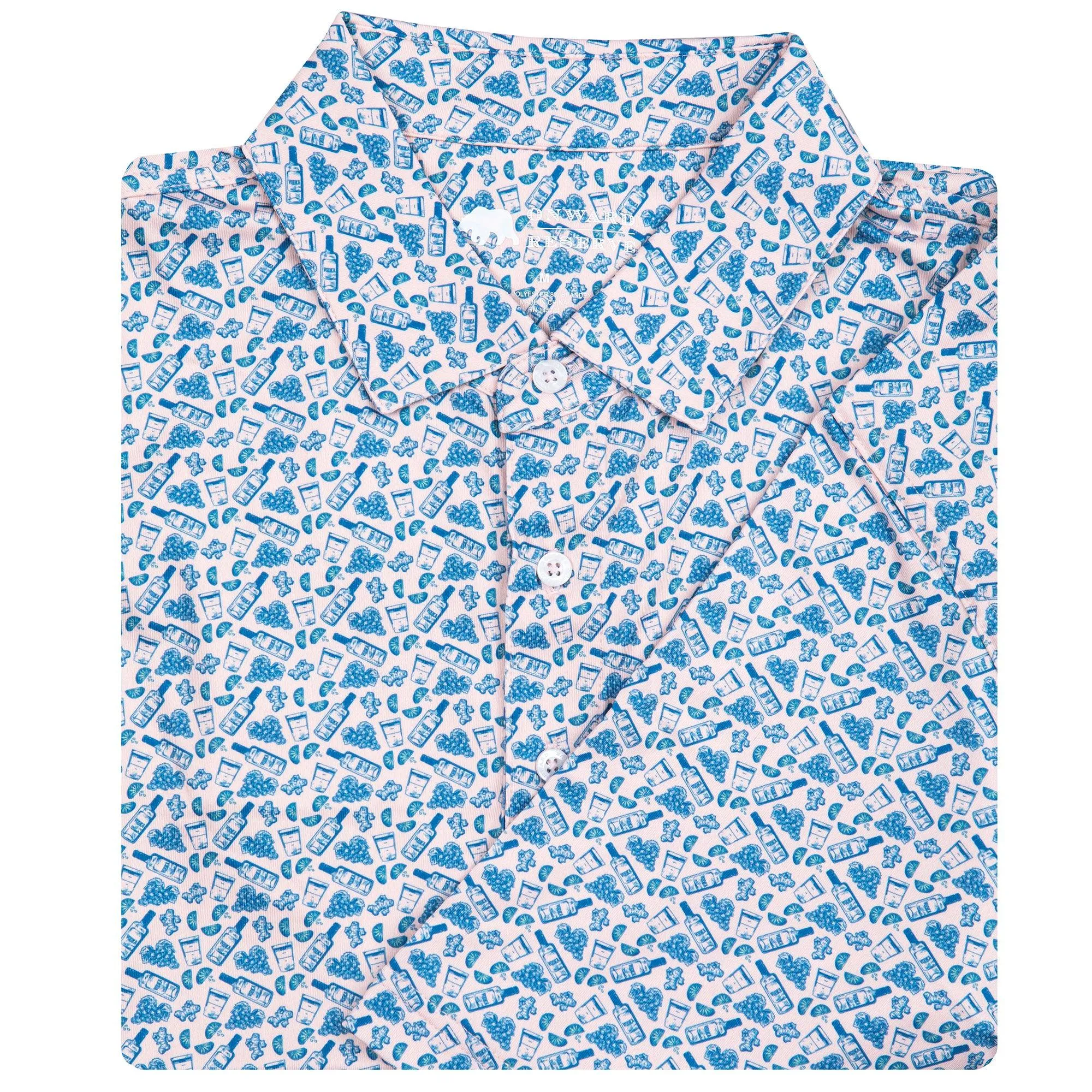 Transfusion Printed Performance Polo
