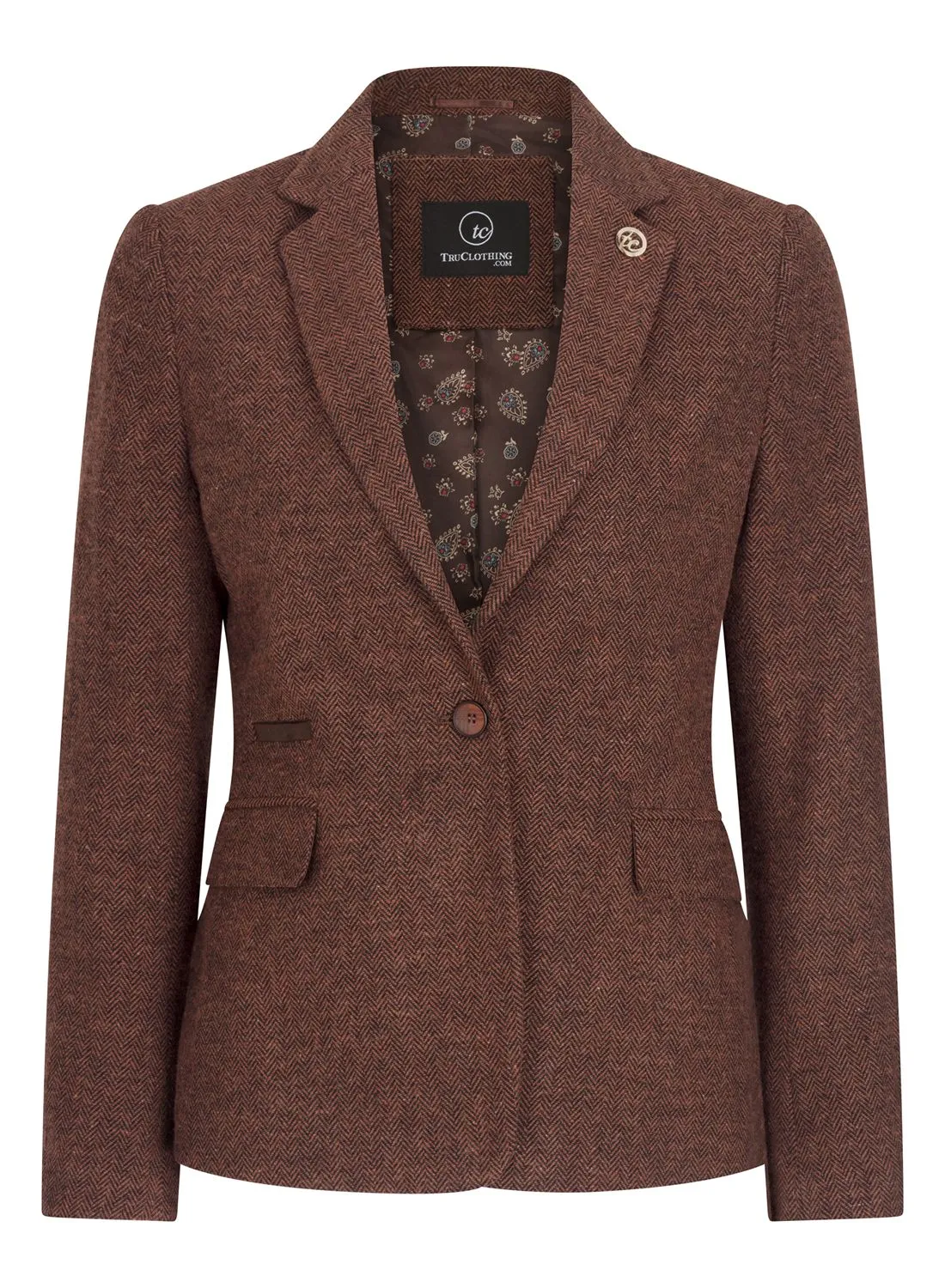 Tweed Blazer Herringbone 1920's
