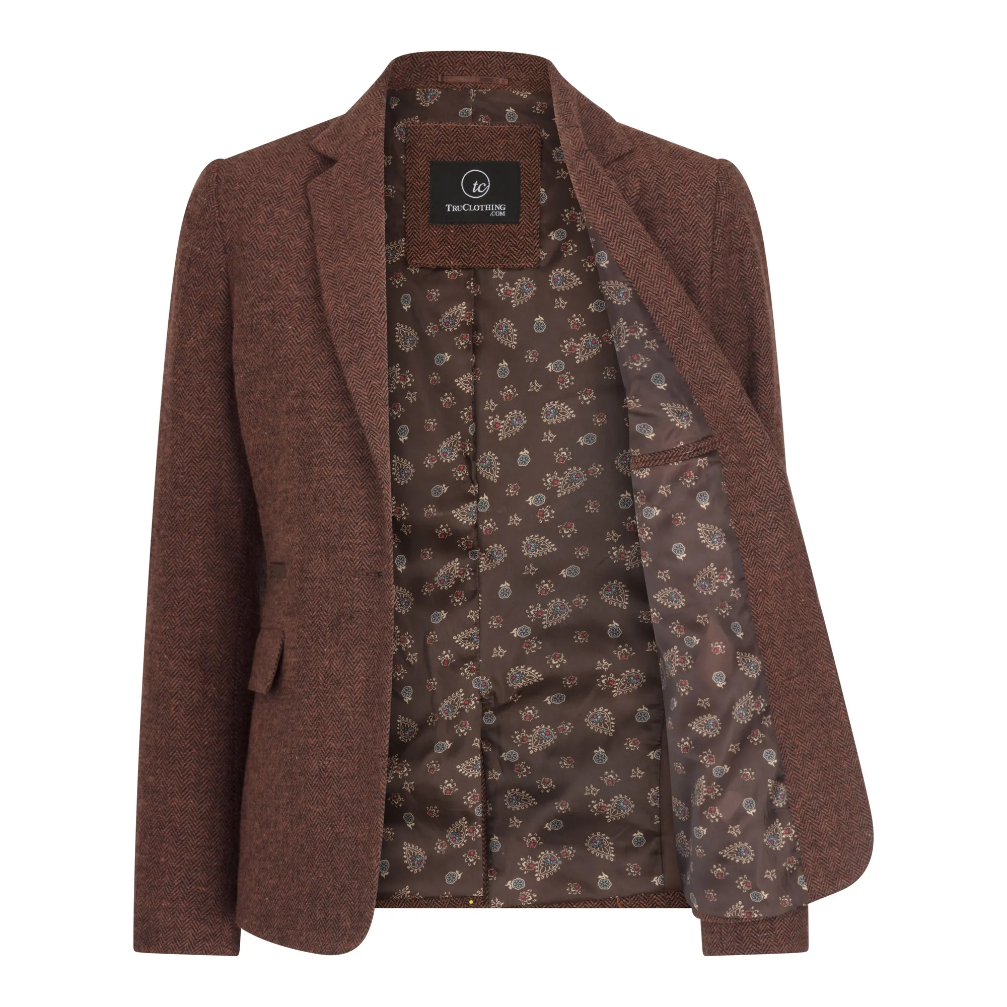 Tweed Blazer Herringbone 1920's