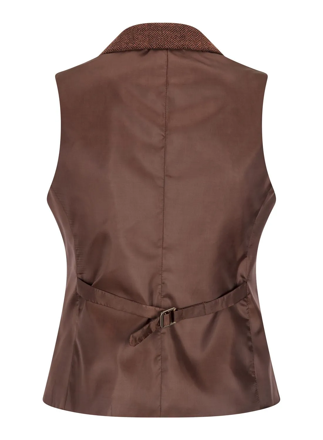 Tweed Waistcoat Herringbone 1920's