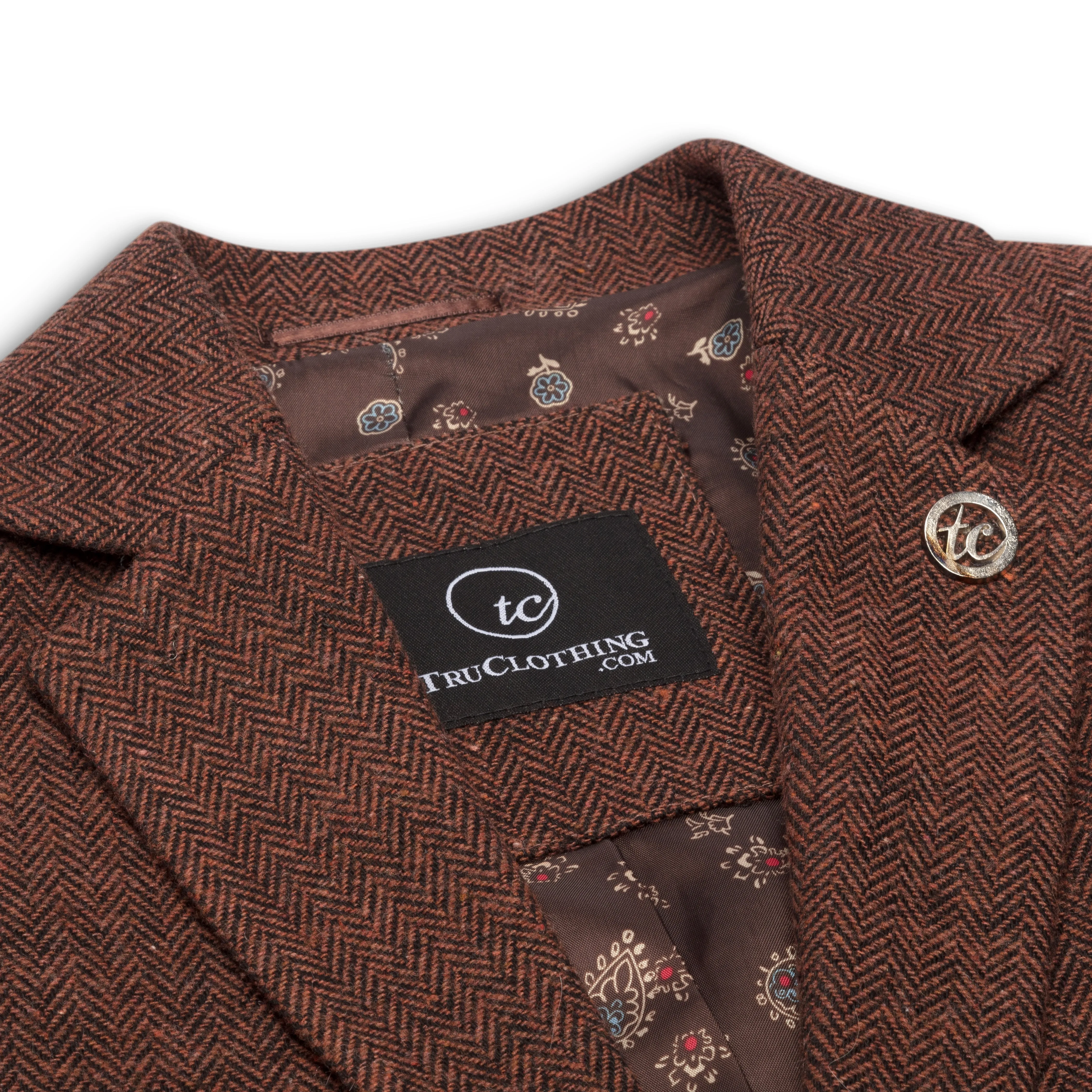Tweed Waistcoat Herringbone 1920's