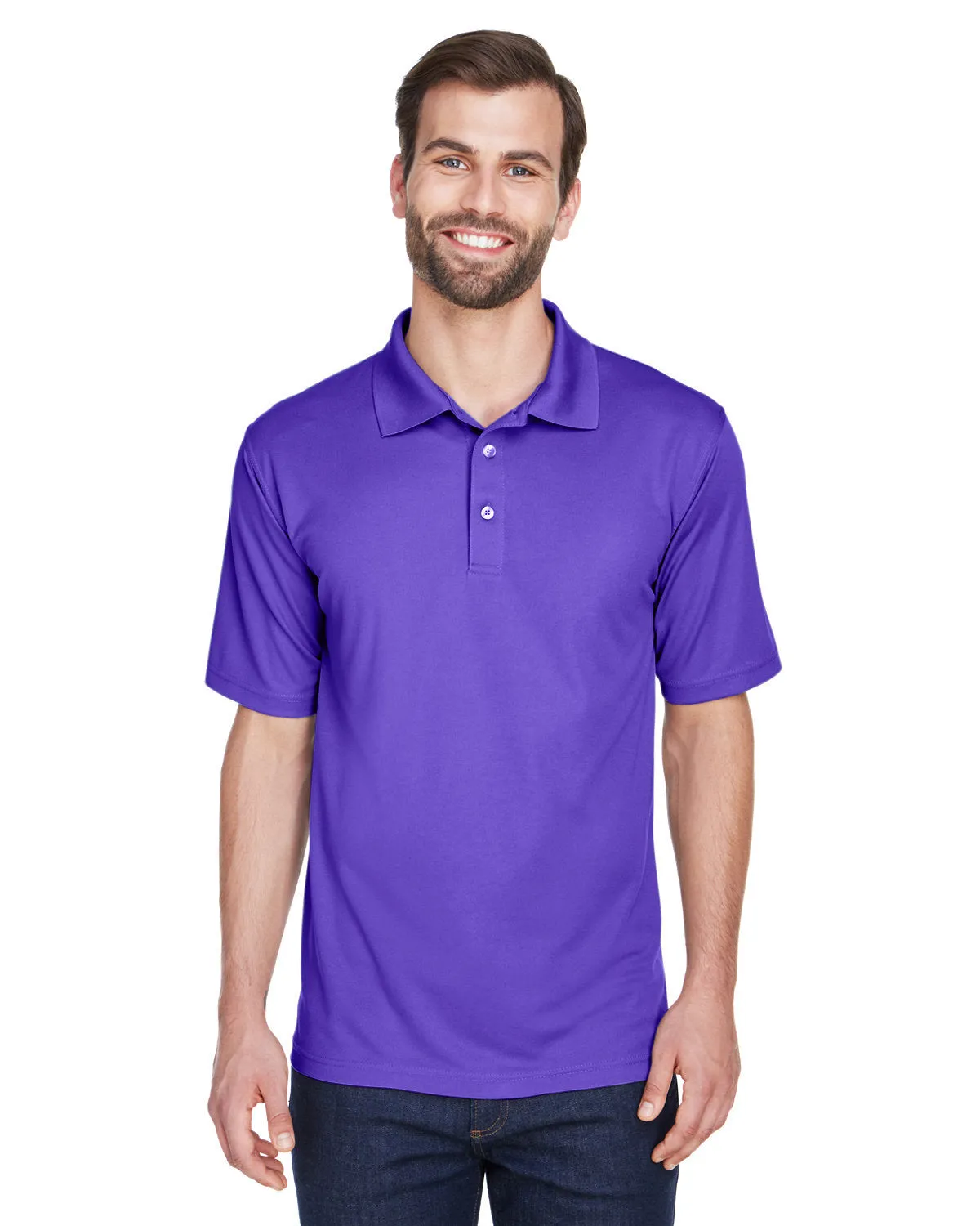 UltraClub 8210 Men's Cool & Dry MeshPiqu Polo