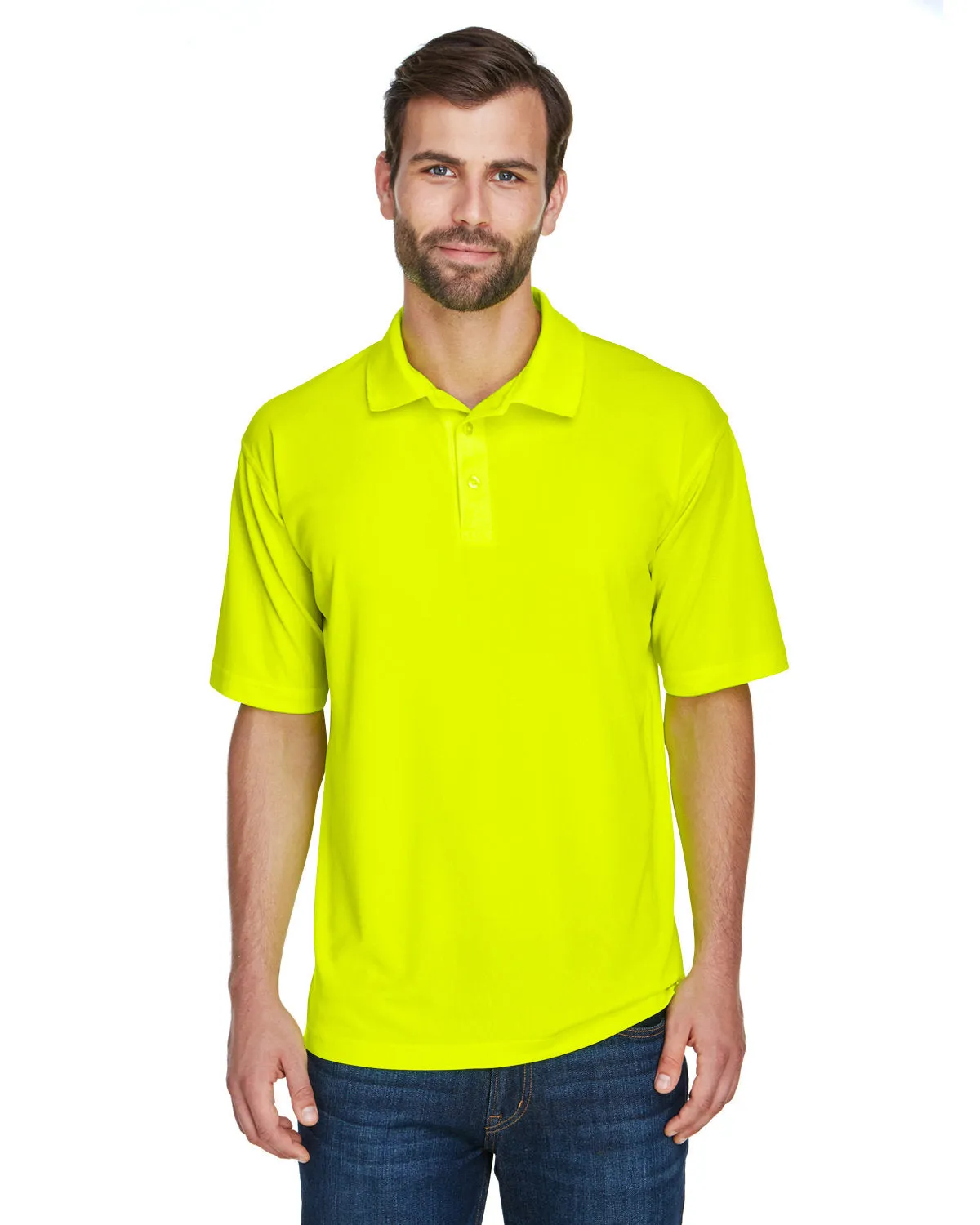 UltraClub 8210 Men's Cool & Dry MeshPiqu Polo