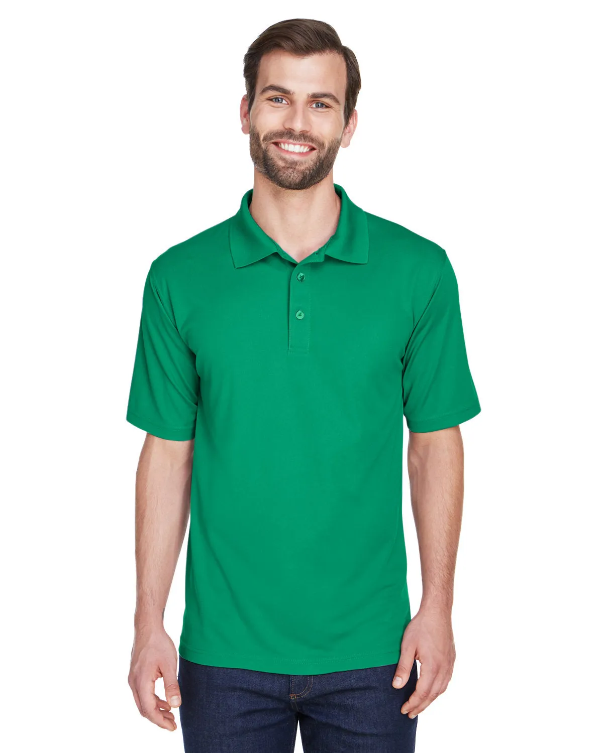 UltraClub 8210 Men's Cool & Dry MeshPiqu Polo