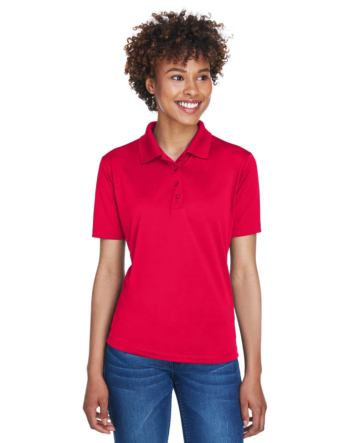 UltraClub 8610L Ladies' Cool & Dry 8-Star Elite Performance Interlock Polo