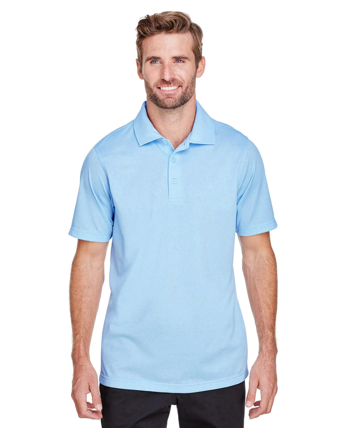 UltraClub UC102 Men's Cavalry Twill Performance Polo