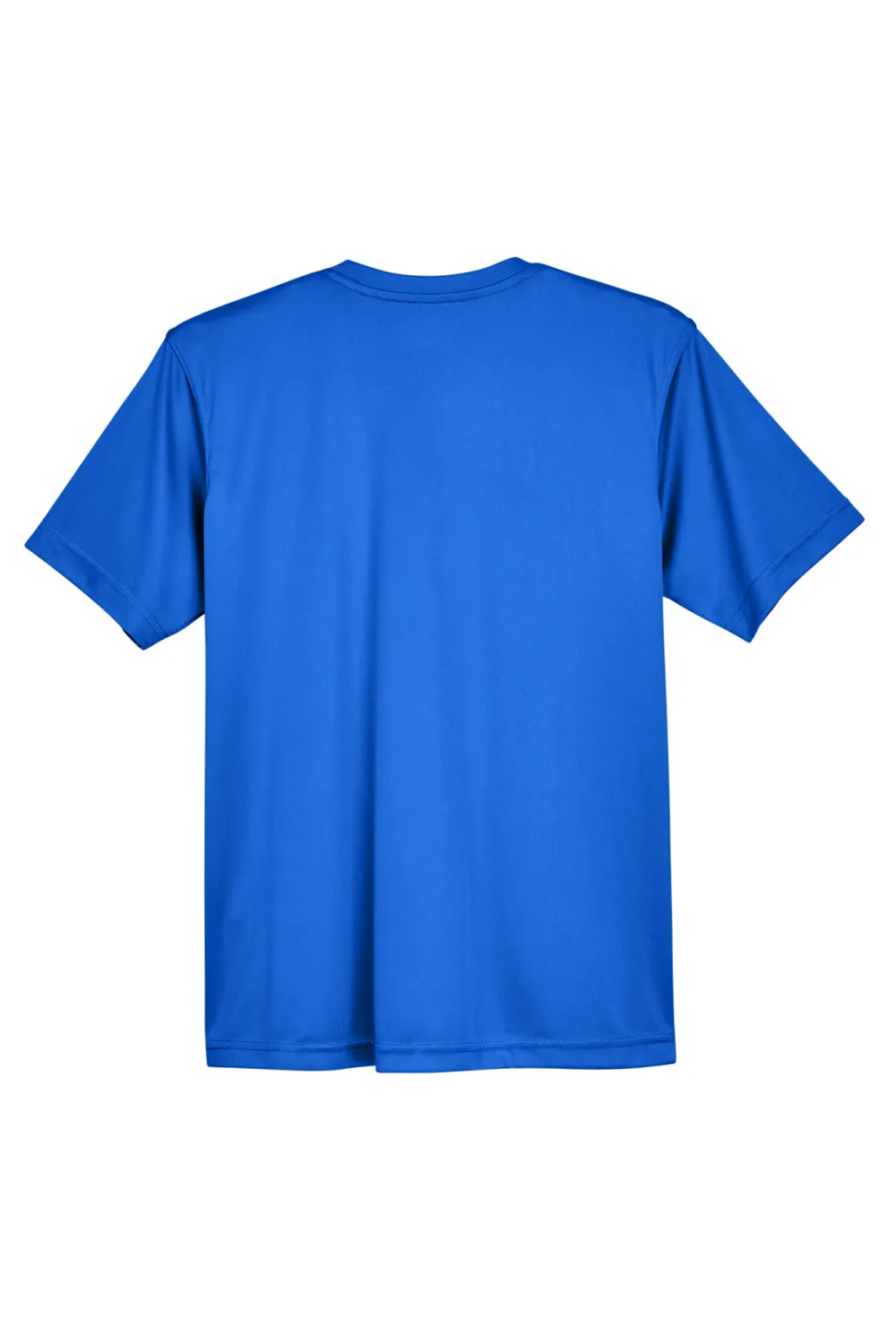 UltraClub Youth Cool & Dry Performance Moisture Wicking Short Sleeve Crewneck T-Shirt - Royal Blue