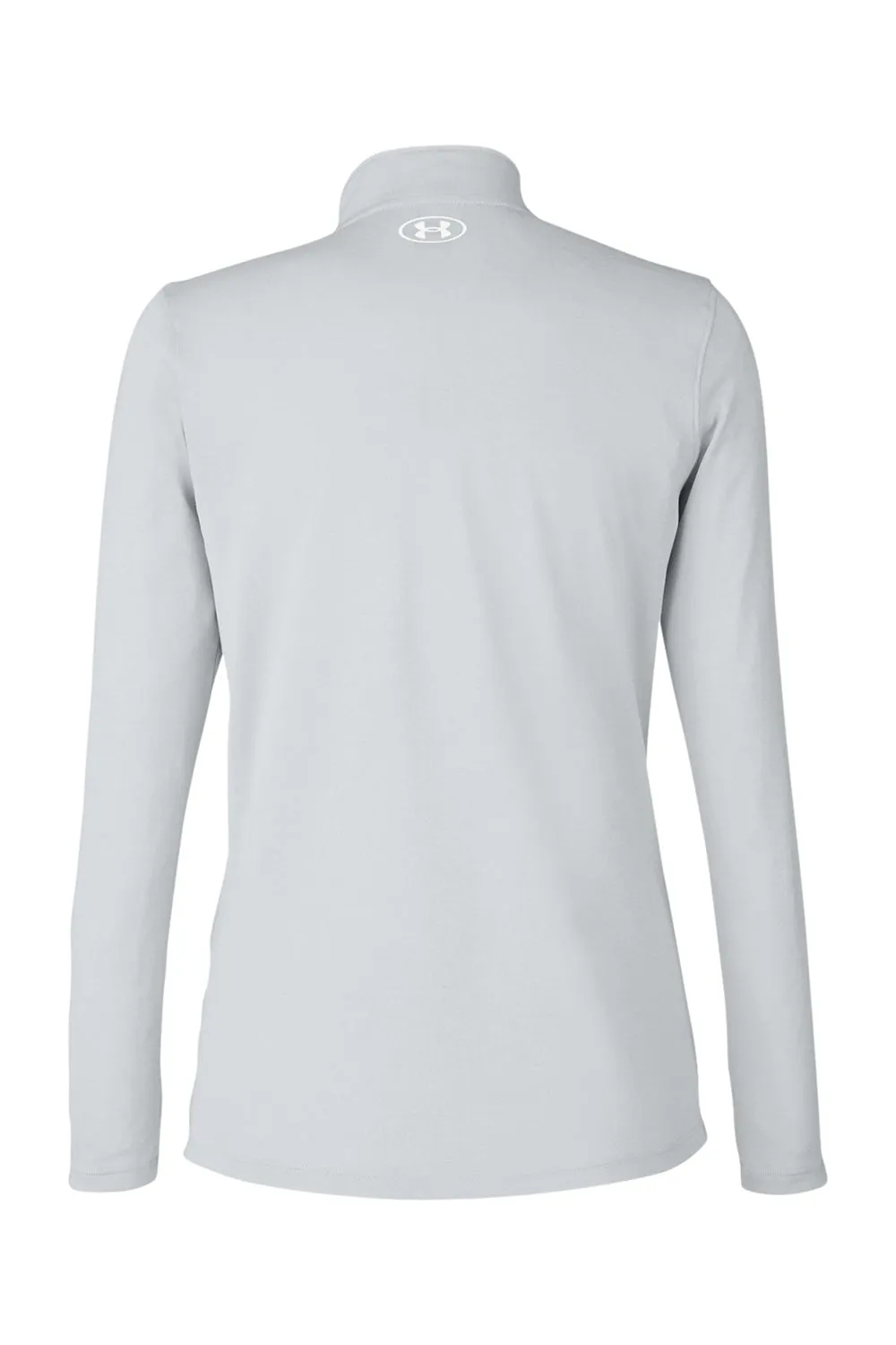 Under Armour Womens Team Tech Moisture Wicking 1/4 Zip Sweatshirt - Mod Grey