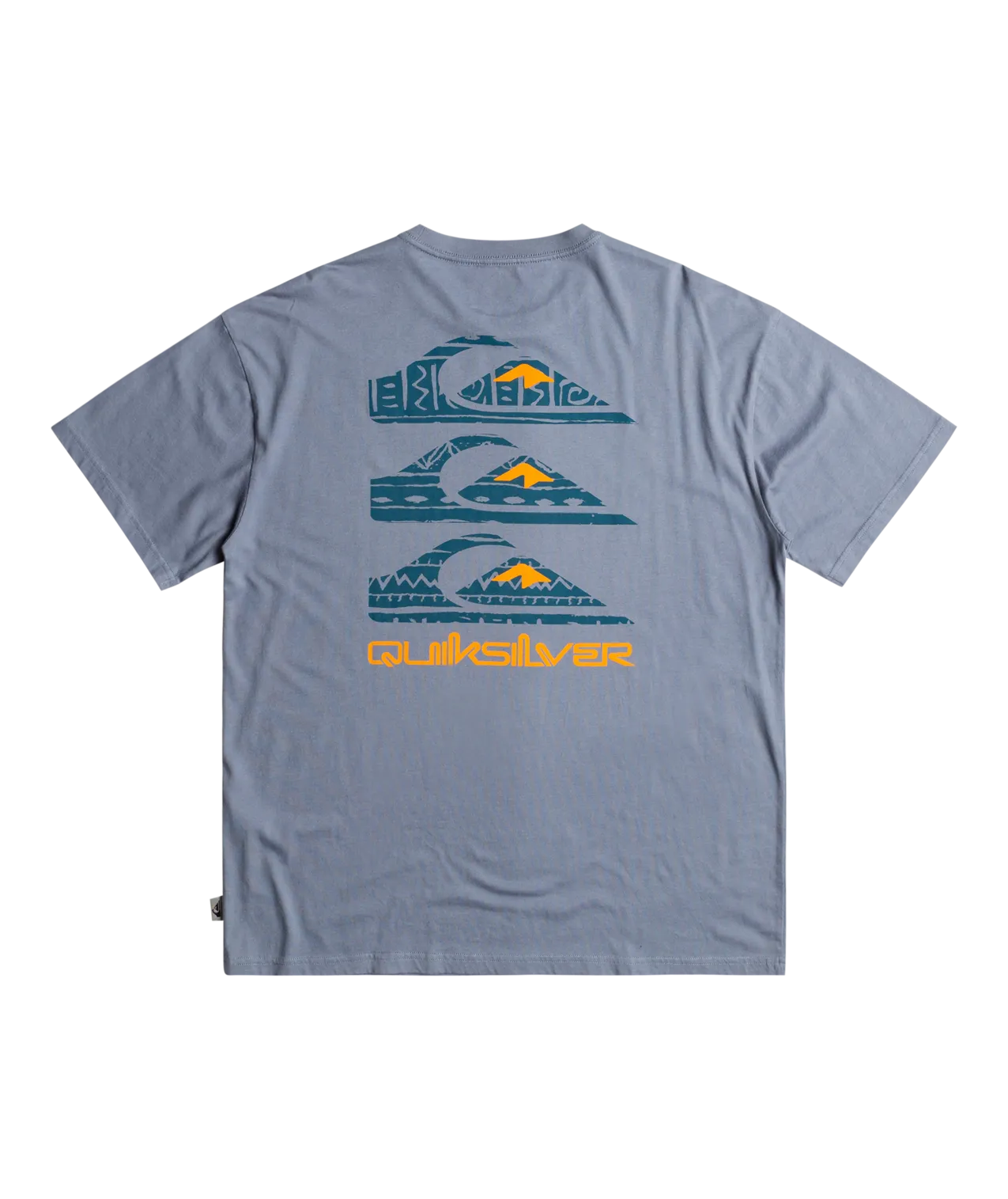 Vertical Logos T-Shirt in Flint Stone