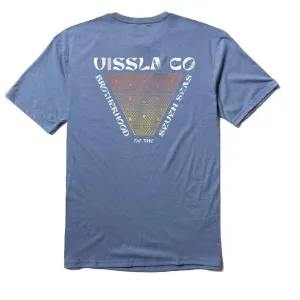 Vissla Brotherhood COMP LITE ECO PERFORMANCE TEE - Heather Blue