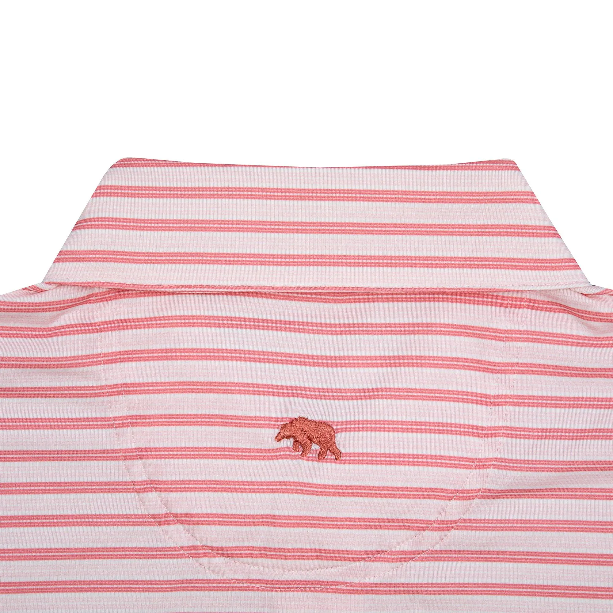 Wedge Stripe Performance Polo