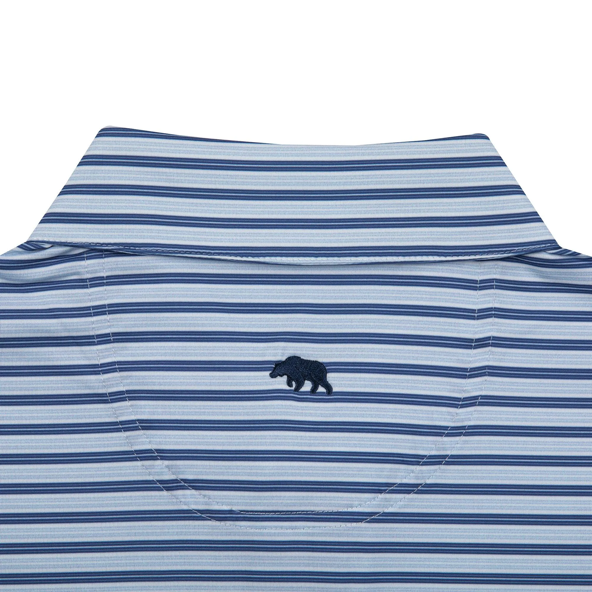 Wedge Stripe Performance Polo