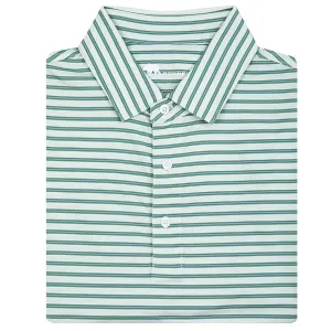 Wedge Stripe Performance Polo