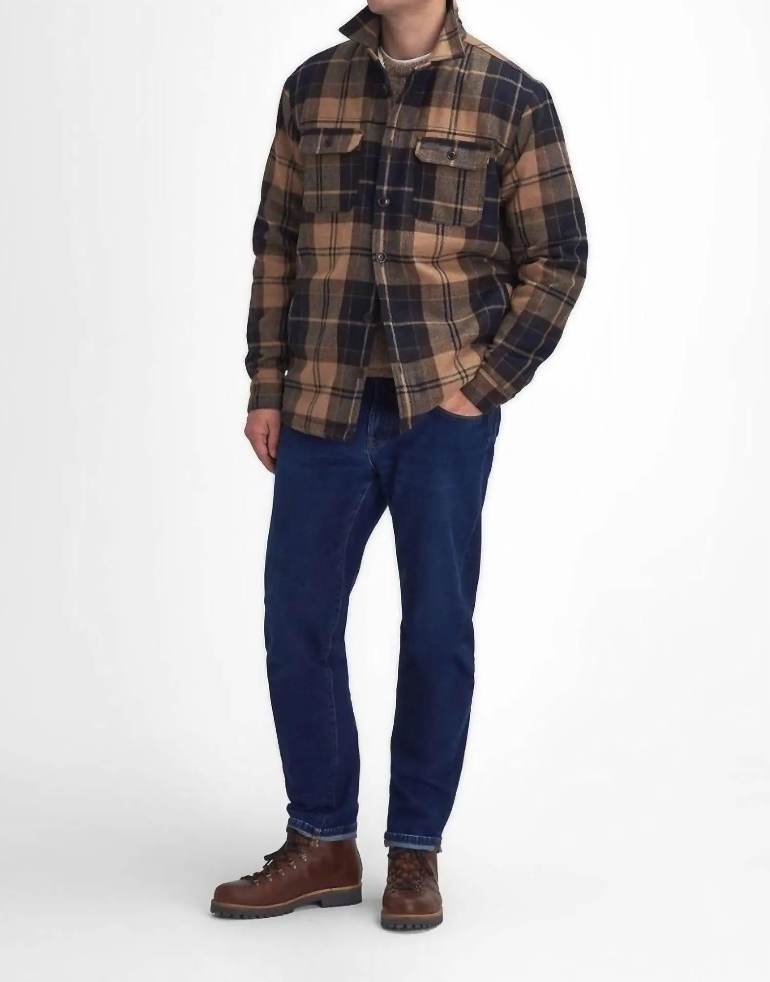 Willberry Overshirt In Autumn Dress