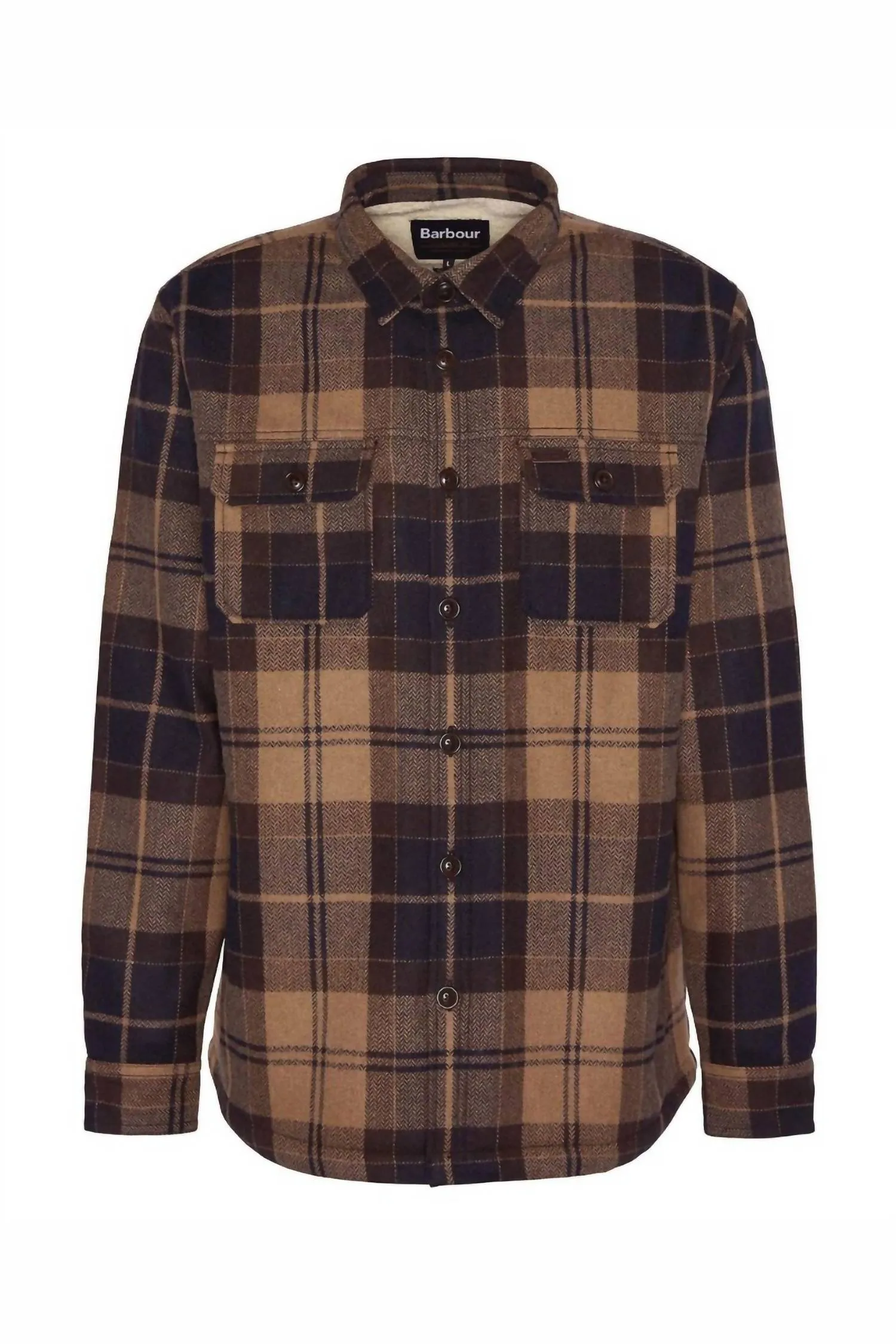 Willberry Overshirt In Autumn Dress