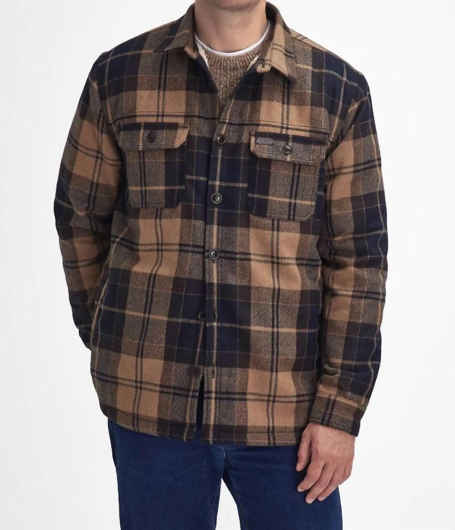 Willberry Overshirt In Autumn Dress