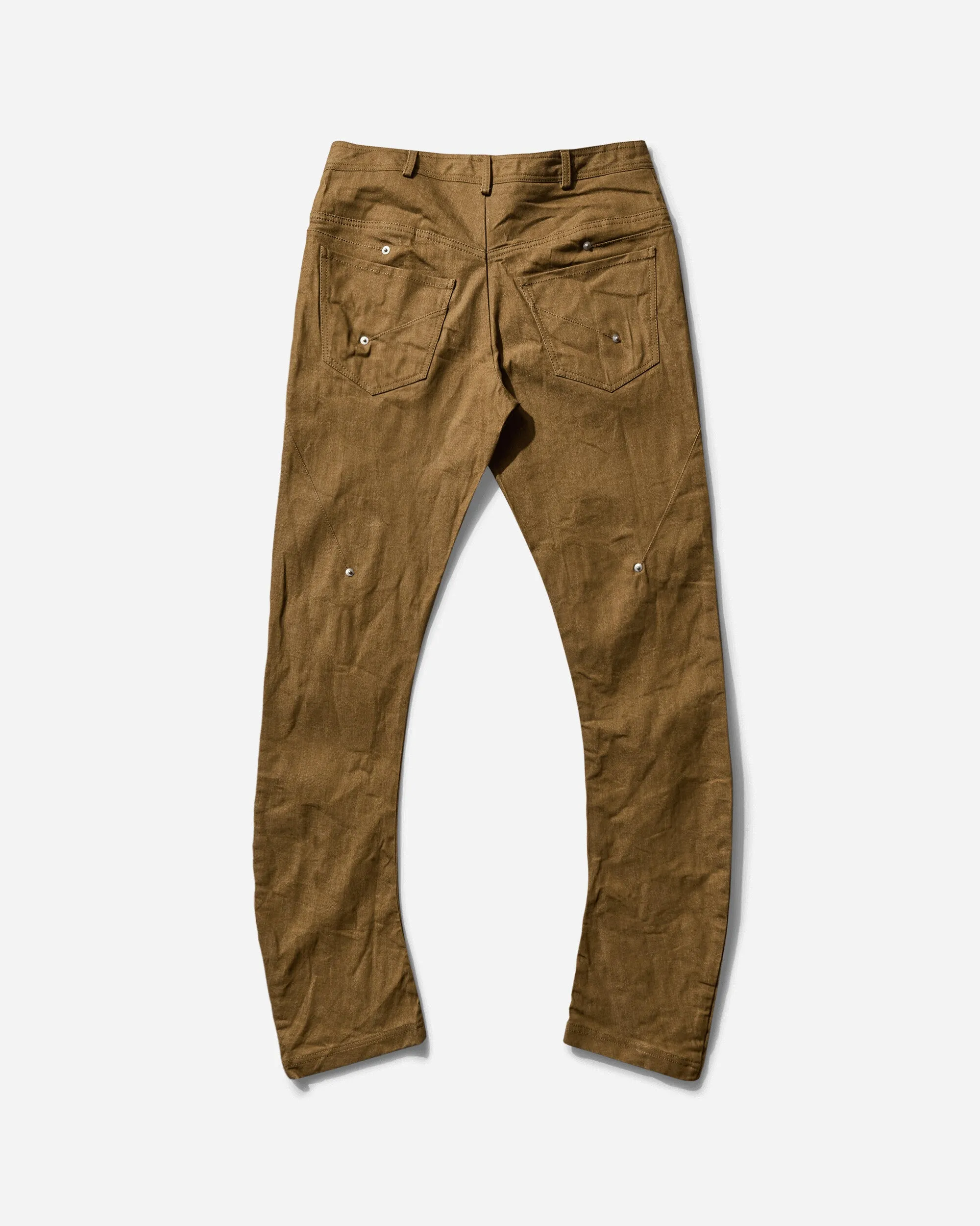 Women's Clara Curved Denim Trousers Amber