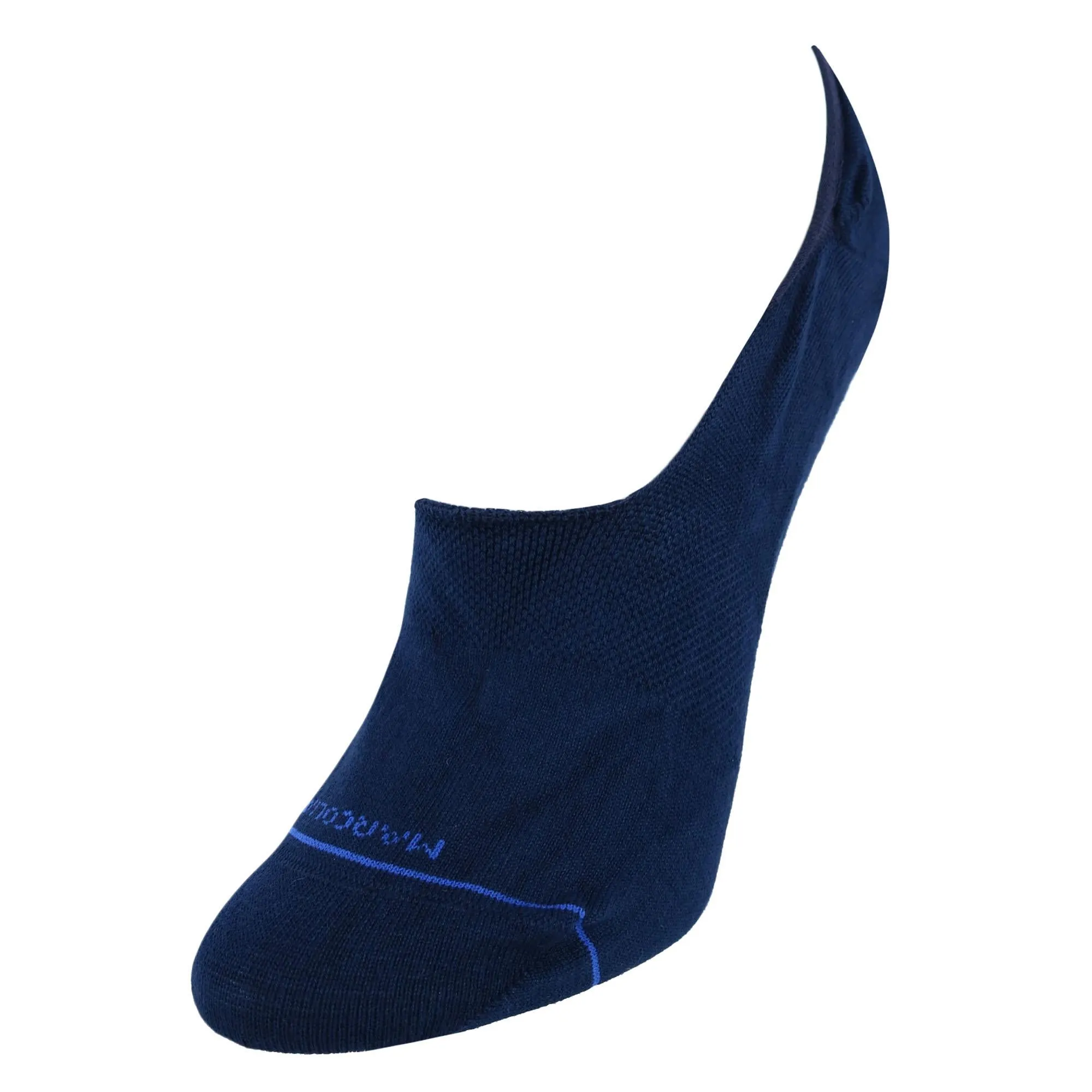 Women's Pima Cotton Solid Invisible Touch Sock Liners