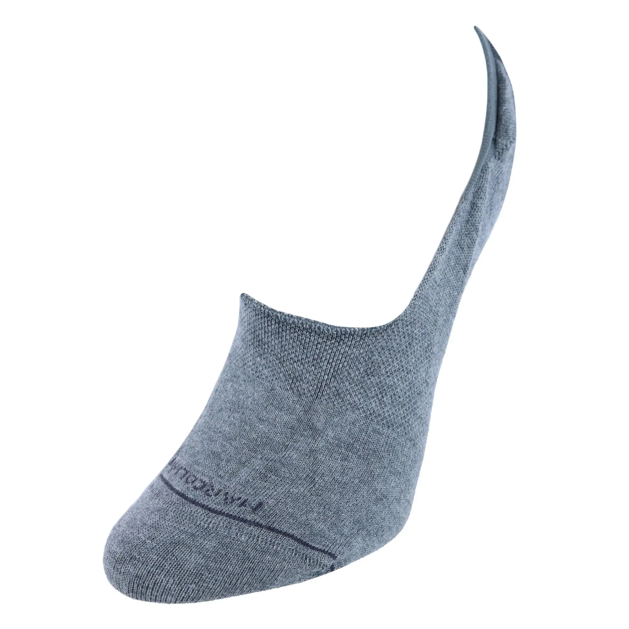 Women's Pima Cotton Solid Invisible Touch Sock Liners
