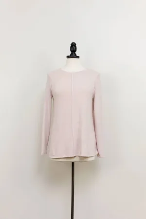 Women's Sweater Tee In Blush