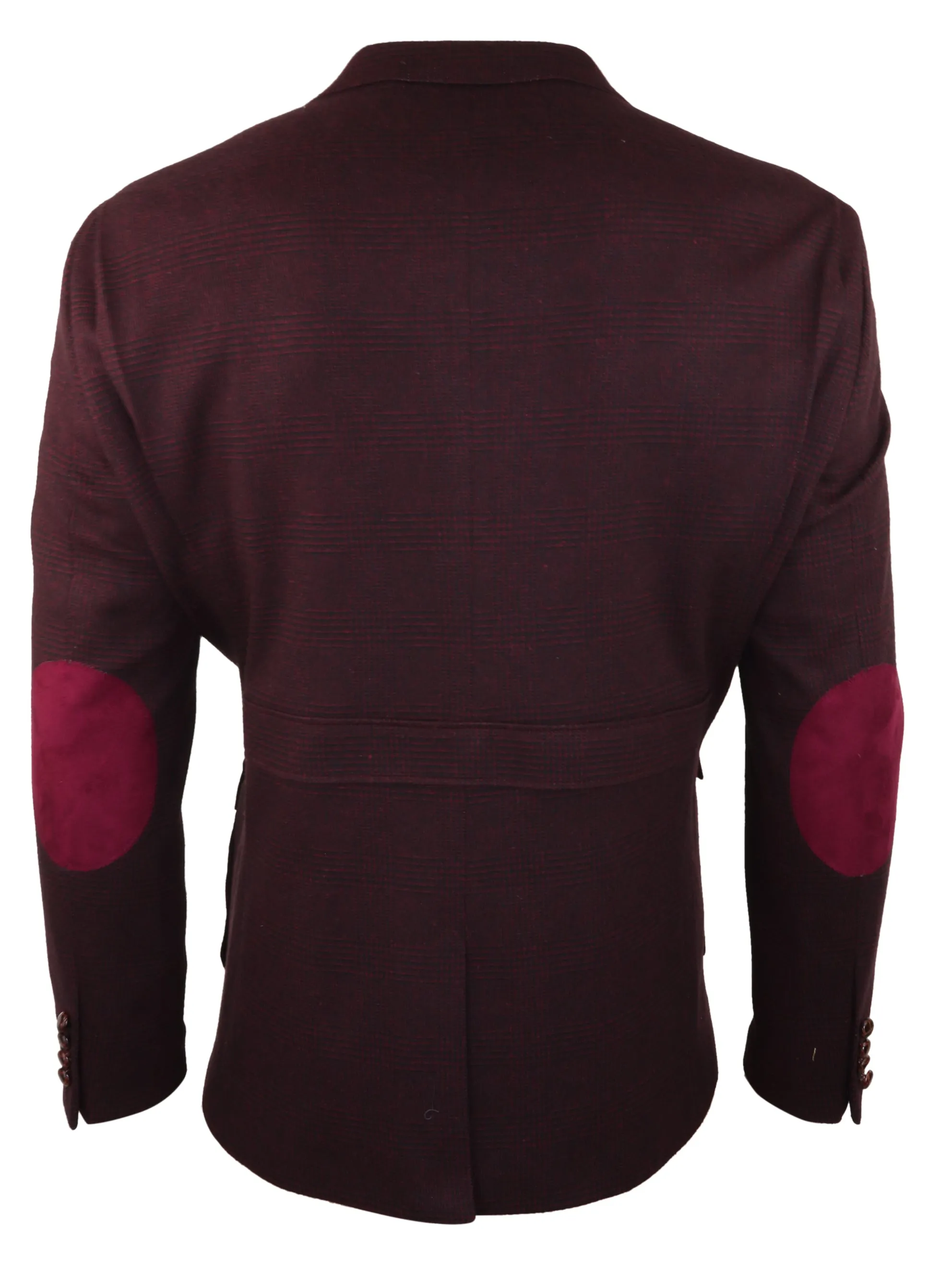 Wool Tweed Jacket Hunting Check