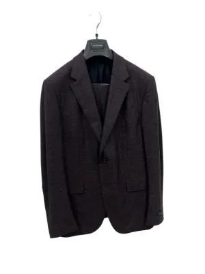 Zegna New Mens Wool Silk & Cashmere Purple Suit